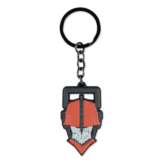 Difuzed Chainsaw Man Rubber Keychain - Chainsaw - Gumijas atslēgu piekariņš