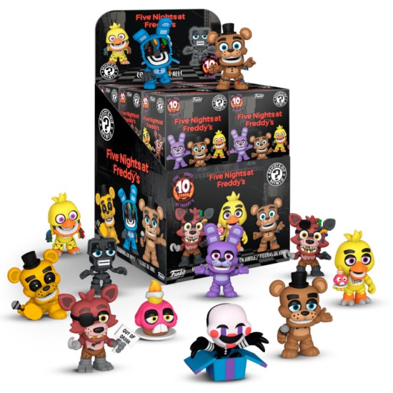 Funko! Five Nights at Freddy's Mystery Minis Random Blind Box Figure 5cm (1 pcs.) - Vinila figūriņa