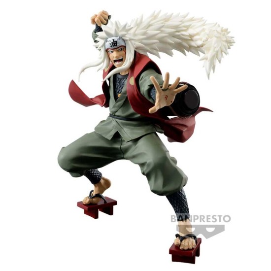 Banpresto Naruto Shippuden Colosseum Figure 15cm - Jiraiya - Plastmasas figūriņa