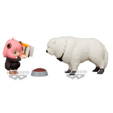 Banpresto Spy x Family Break Time Figure 13cm - Anya Forger & Bond Forger II - Plastmasas figūriņa