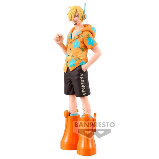 Banpresto One Piece Grandline Series Figure 17cm - Egghead Sanji - Plastmasas figūriņa