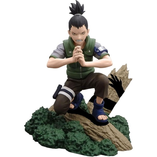 Banpresto Naruto Shippuden Memorable Saga Figure 8cm - Nara Shikamaru - Plastmasas figūriņa