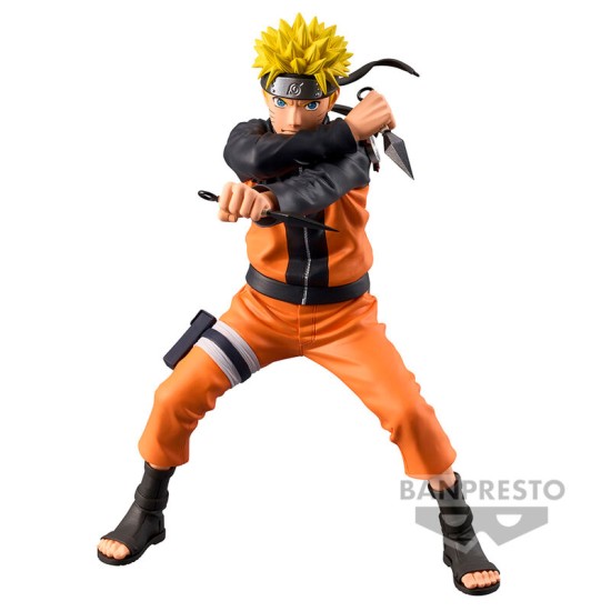 Banpresto Naruto Grandista Figure 22cm - Naruto Uzumaki - Plastmasas figūriņa