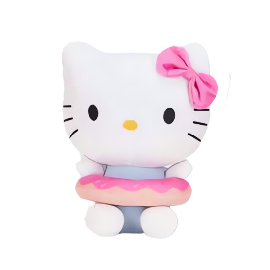 Play by Play Hello Kitty Kawaii Treats Assorted Plush Toy 25cm - Donut - Plīša rotaļlieta