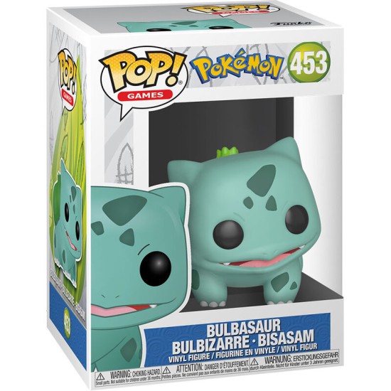 Funko POP! Pokemon Figure 9cm - Bulbasaur (453) - Виниловая фигурка