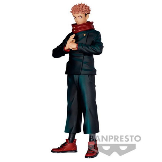 Banpresto Jujutsu Kaisen Jukon No Kata Figure 16cm - Yuji Itadori - Пластмассовая фигурка