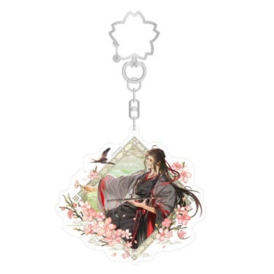 Sakami Merchandise Grandmaster of Demonic Cultivation Spring Season Series Acryl Keychain 7cm - Wei Wuxian - Akrila atslēgu piekariņš