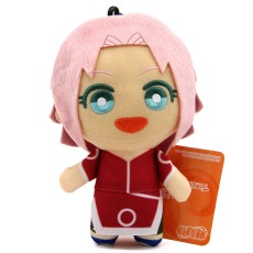 Banpresto Naruto Shippuden Tomonui Series 1 Assorted Plush Toy 15cm - Sakura Haruno - Plīša rotaļlieta