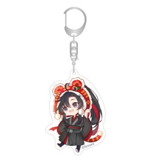 Sakami Merchandise Grandmaster of Demonic Cultivation Acryl Keychain 7cm - Wei Wuxian Chibi Style