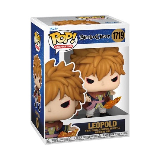 Funko POP! Black Clover Figure 9cm - Leopold (1719) - Vinyl figure