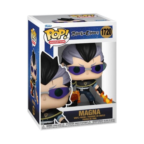 Funko POP! Black Clover Figure 9cm - Magna (1720) - Vinila figūriņa