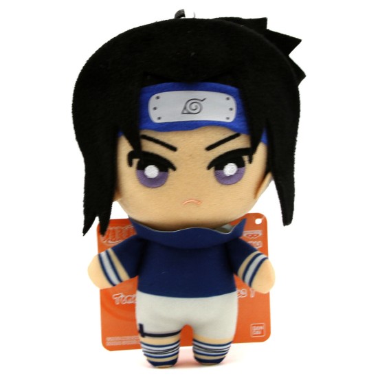 Banpresto Naruto Shippuden Tomonui Series 1 Assorted Plush Toy 15cm - Sasuke Uchiha - Plīša rotaļlieta