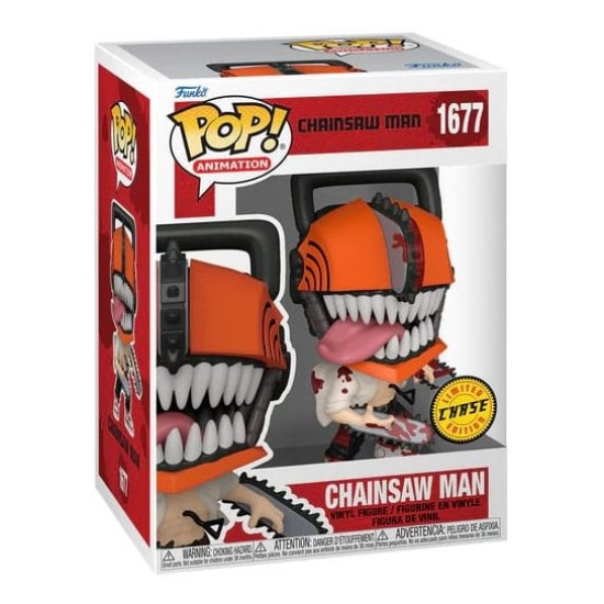 Funko POP! Chainsaw Man Figure 9cm - Chainsaw Man Exclusive (1677) - Vinila figūriņa