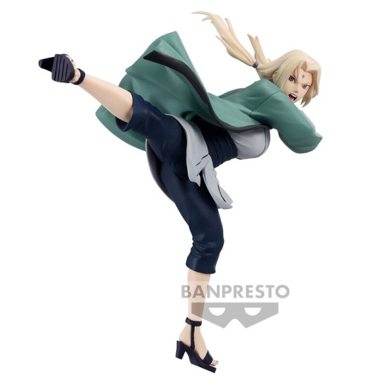 Banpresto Naruto Shippuden Colosseum Figure 14cm - Tsunade - Plastmasas figūriņa