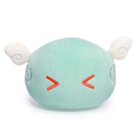 MiHoYo Genshin Impact Slime Series Plush Toy 15cm - Anemo-Slime - Plīša rotaļlieta