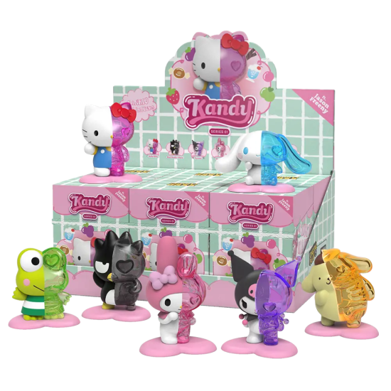 Mighty Jaxx Kandy x Sanrio Blind Box ft. Jason Freeny Collection Series 1 Random Figure - Plastmasas figūriņa