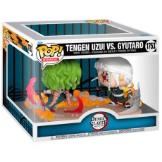 Funko POP! Moment Demon Slayer Kimetsu no Yaiba Figure 9cm - Tengen vs Gyutaro (1753) - Vinyl figure