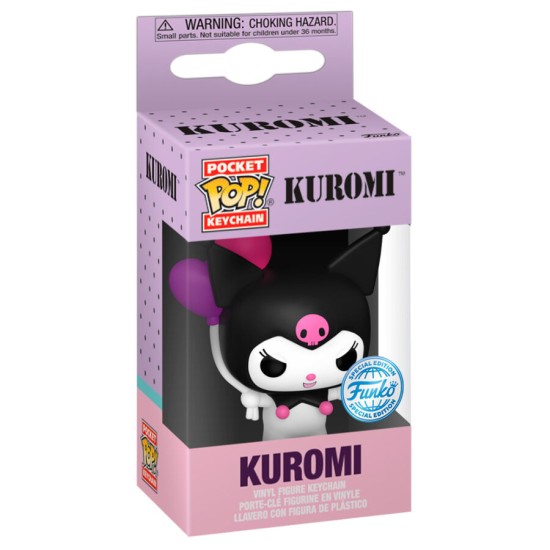 Funko Pocket POP! Hello Kitty Keychain - Kuromi Special Edition - Vinila atslēgu piekariņš