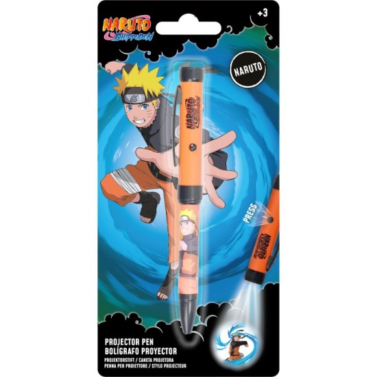 SD Toys Naruto Pen with Light Projector - Naruto - Pildspalva gaismas projektoru