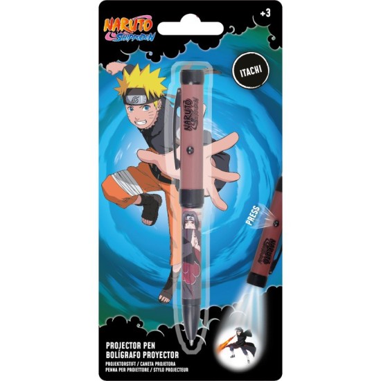 SD Toys Naruto Pen with Light Projector - Itachi - Pildspalva gaismas projektoru