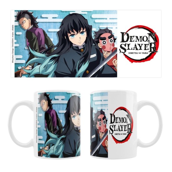 Sakami Merchandise Demon Slayer Ceramic Mug 320ml - Muichiro - Krūze