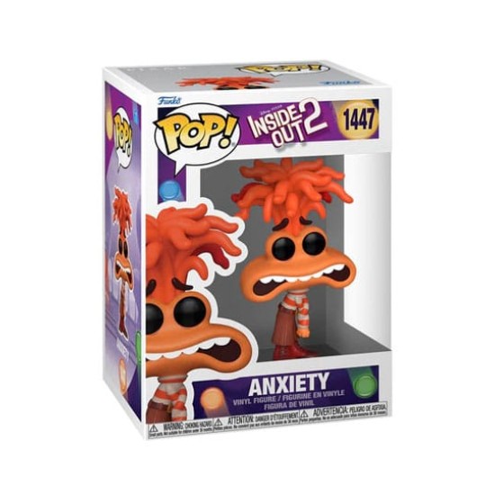 Funko POP! Inside Out 2 Figure 9cm - Anxiety (1447) - Vinila figūriņa