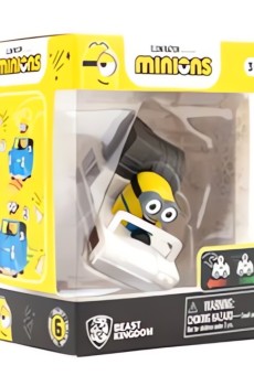 YuMe Toys Minions Zoom Hero Pullback Vehicles Figure - Travel Car - Plastmasas figūriņa