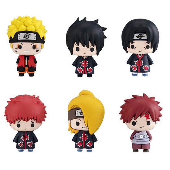 MegaHouse Naruto Shippuden Vol. 2 Chokorin Mascot Series Trading Blind Box Random Figure 5cm - Plastmasas figūriņa