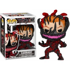 Funko POP! Marvel Venom Figure 9cm - Carnage Bobble-Head (367) - Виниловая фигурка