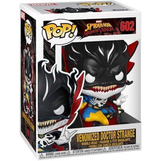 Funko POP! Marvel Spideman Maximum Venom Figure 9cm - Venomized Doctor Strange (602) - Vinila figūriņa