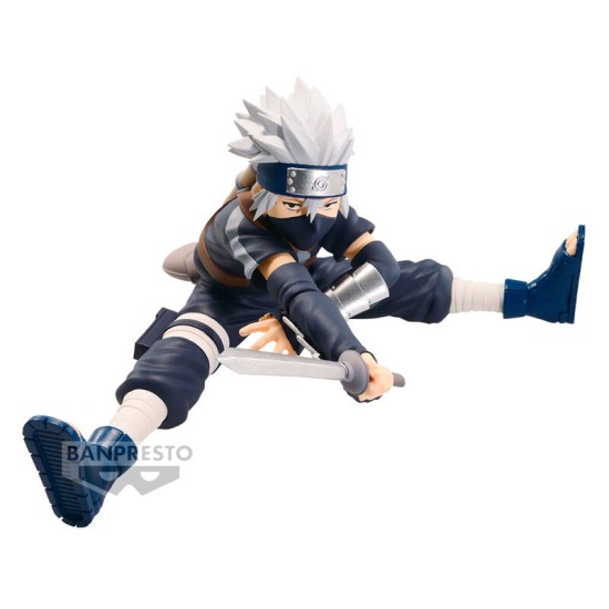 Banpresto Naruto Shippuden Vibration Stars Figure 8cm - Kakashi Hatake II - Plastmasas figūriņa