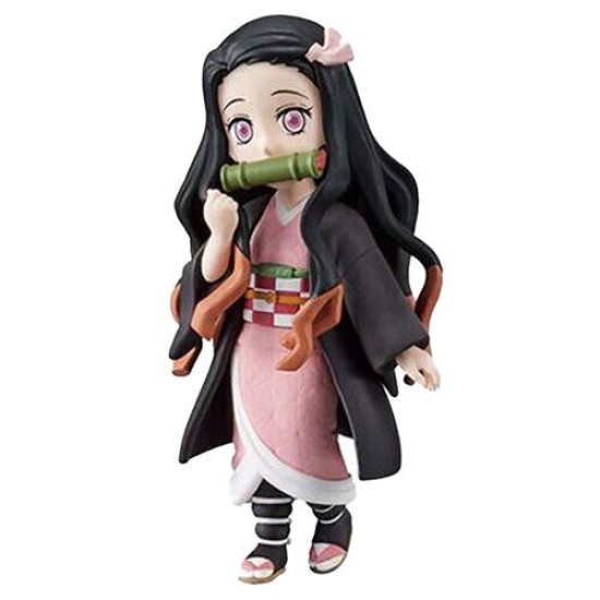 Banpresto Demon Slayer Kimetsu no Yaiba Word Collectable III Nezuko Kamado Assorted Figure 7cm - Design 1 - Plastmasas figūriņa