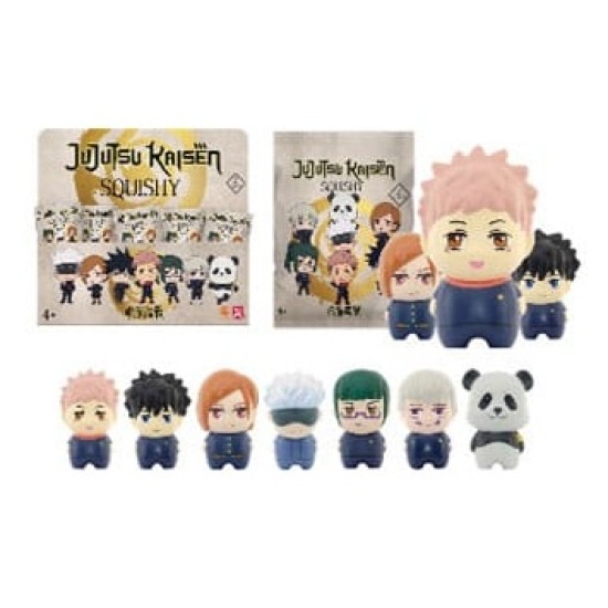 Yume Toys Jujutsu Kaisen Squish Hero Anti-Stress Blind Box Figure 8cm - Antistress figūriņa