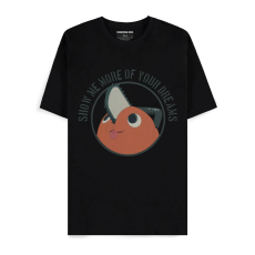 Difuzed Chainsaw Man Show Me Your Dreams Short Sleeved T-shirt - S size - Men's cotton T-shirt