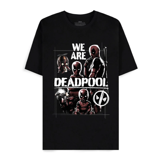 Difuzed Marvel Deadpool We Are Deadpool Short Sleeved T-shirt - M izmērs - Vīriešu kokvilnas T-krekls