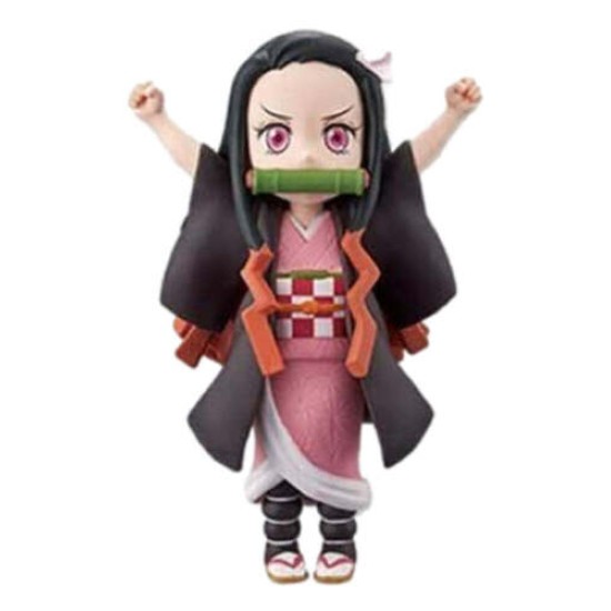 Banpresto Demon Slayer Kimetsu no Yaiba Word Collectable Nezuko Kamado Assorted vol.1 Figure 7cm - Design 4 - Plastmasas figūriņa