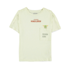 Difuzed The Mandalorian Girls Short Sleeved T-shirt - Izmērs 122-128 / Gaiši Zaļš - Bērnu kokvilnas T-krekls