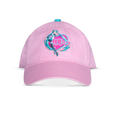 Difuzed Hatsune Miku Pink Denim Adjustable Cap - Cotton Cap
