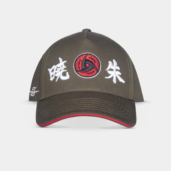 Difuzed Naruto Shippuden Akatsuki Clan Adjustable Cap - Kokvilnas cepure ar nagu