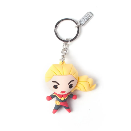 Difuzed Captain Marvel Kawaii 3D Keychain - Брелок для ключей