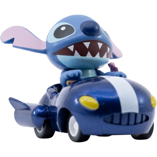 Yume Toys Disney Stitch Zoom Hero Series Mini Assorted Figure 5cm - Spaceship - Plastmasas figūriņa