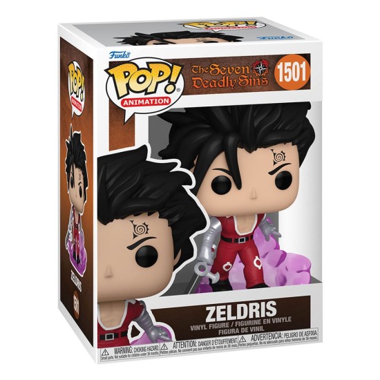 Funko POP! The Seven Deadly Sins Figure 9cm - Zeldris (1501) - Vinila figūriņa