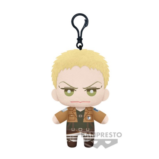 Banpresto Attack on Titan Series 2 Tomonui Assorted Plush Toy 15cm - Reiner Braun - Plīša rotaļlieta