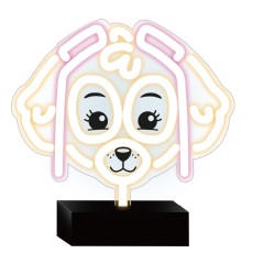 Forever Paw Patrol Decorative Neon LED Light 25 x 25 cm (USB Plug) - Skye - Декоративная неоновая LED лампа