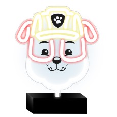 Forever Paw Patrol Decorative Neon LED Light 25 x 25 cm (USB Plug) - Rubble