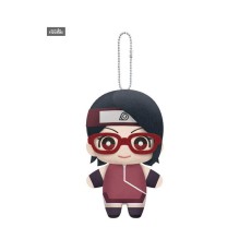 Banpresto Boruto Naruto Next Generations Tomonui Assort Plush Toy 15cm - Sarada Uchiha - Plīša rotaļlieta