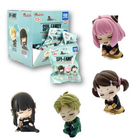 Takara Tomy Spy x Family Twinchees Mini Assorted Random Figure 5cm (1 pcs.) - Lil' Sleepers - Plastmasas figūriņa