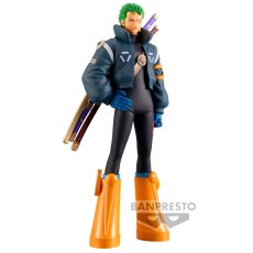 Banpresto One Piece Egghead Grandline Series Figure 17cm - Roronoa Zoro - Plastmasas figūriņa