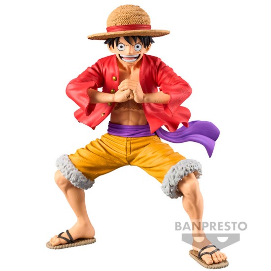 Banpresto One Piece Grandista Figure 21cm - Monkey D Luffy - Plastmasas figūriņa