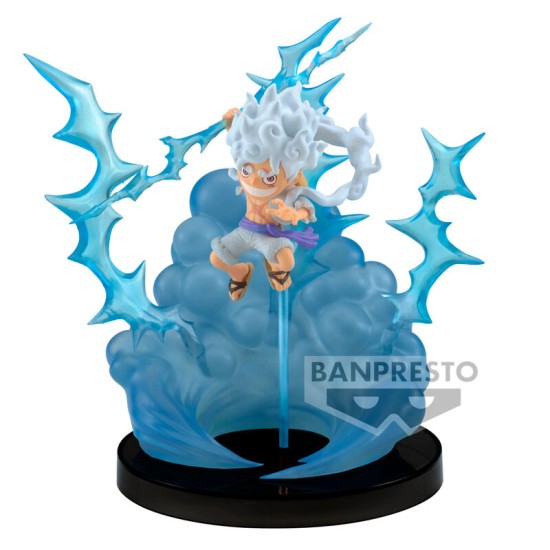 Banpresto One Piece Gear 5 WCF Special Figure 13cm - Monkey D Luffy - Plastmasas figūriņa